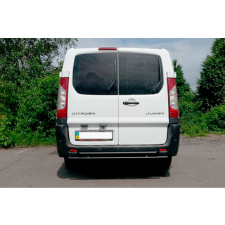 Heckbügel Double Black (Edelstahl) Citroen Jumpy 2007–2017 Foto 3