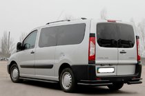 Citroen Jumpy 2007–2017 Hintere Eckschutzrohre Double Black (2 Stk., Edelstahl) Foto 3