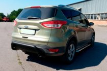 Ford Kuga/Escape 2013-2019 Heckbügel AK007 Schwarz (Edelstahl) Foto 1