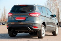 Ford Kuga/Escape 2013-2019 Heckbügel AK007 Schwarz (Edelstahl) Foto 3