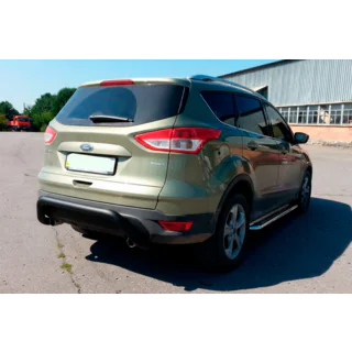 Heckbügel AK007 Schwarz (Edelstahl) Ford Kuga/Escape 2013-2019 Foto 1