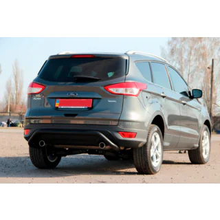 Heckbügel AK007 Schwarz (Edelstahl) Ford Kuga/Escape 2013-2019 Foto 3