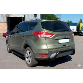 Heckbügel AK007 Schwarz (Edelstahl) Ford Kuga 2008-2013 Foto 1