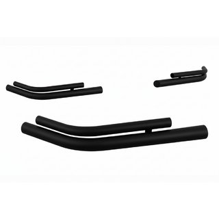 Hintere Eckschutzrohre AK003-Double Black (Edelstahl) Ford Transit 2000–2014 Foto 4