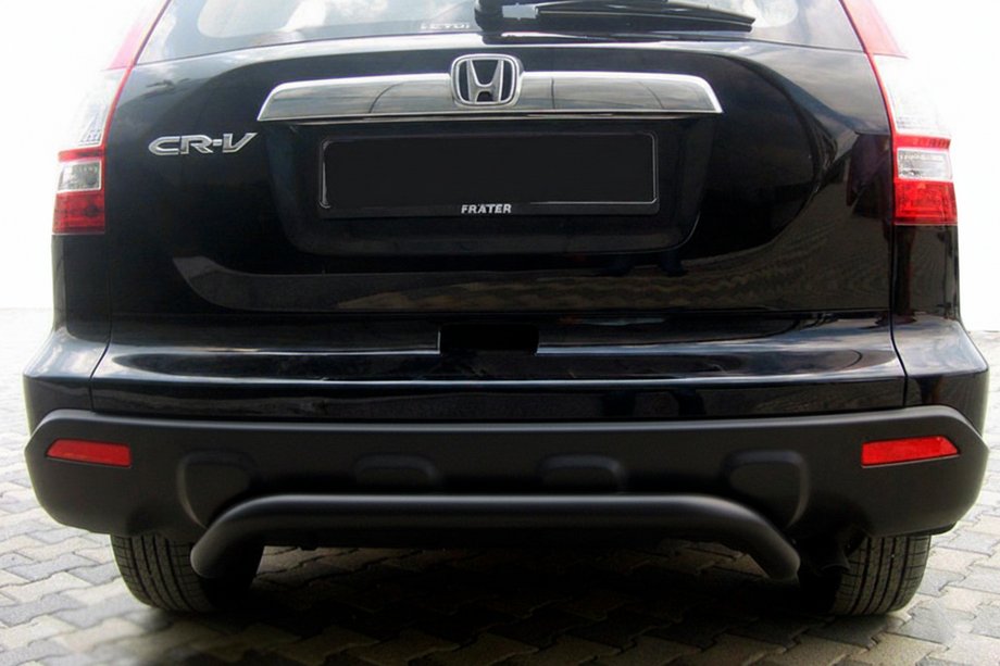 Honda CRV 2007-2011 Heckbügel AK007 Schwarz (Edelstahl) Image