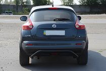 Nissan Juke 2010-2019 Heckbügel AK007 Schwarz (Edelstahl) Foto 2