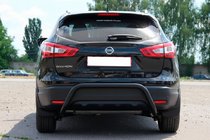 Nissan Qashqai 2014-2021 Heckbügel AK007-1 Schwarz (Edelstahl) Foto 5