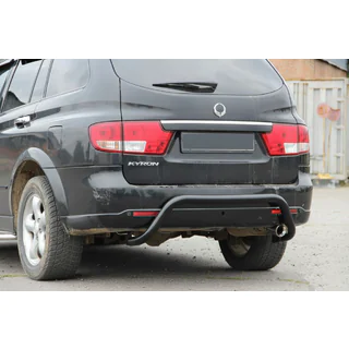 Heckbügel AK007 Schwarz (Edelstahl) SsangYong Kyron 2005-2014 Foto 2