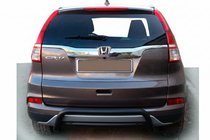 Honda CRV 2017-2022 Heckbügel AK007 Black (2016-2019, Edelstahl) Foto 1