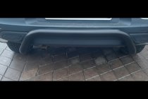 Renault Kadjar 2015-2022 Heckschutz AK007 Schwarz (Edelstahl) Foto 2