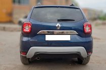 Renault Duster 2018-2024 Heckschutz AK007 Schwarz (Edelstahl) Foto 2