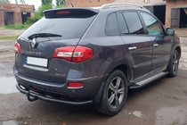 Renault Koleos 2008-2016 Heckbügel AK002-1 Schwarz (Edelstahl) Foto 2