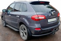 Renault Koleos 2008-2016 Heckbügel AK002-1 Schwarz (Edelstahl) Foto 1