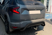 Dacia Duster 2024- Heckschutz AK007 Schwarz (Edelstahl) Foto 3