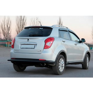 Heckbügel AK005 Schwarz (Edelstahl) SsangYong Korando 2010-2019 Foto 3