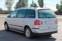 Volkswagen Sharan 1995-2010 Heckschutz AK005 Schwarz Foto 4
