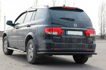 SsangYong Kyron 2005-2014 Heckbügel AK005 Schwarz (Edelstahl) Foto 2