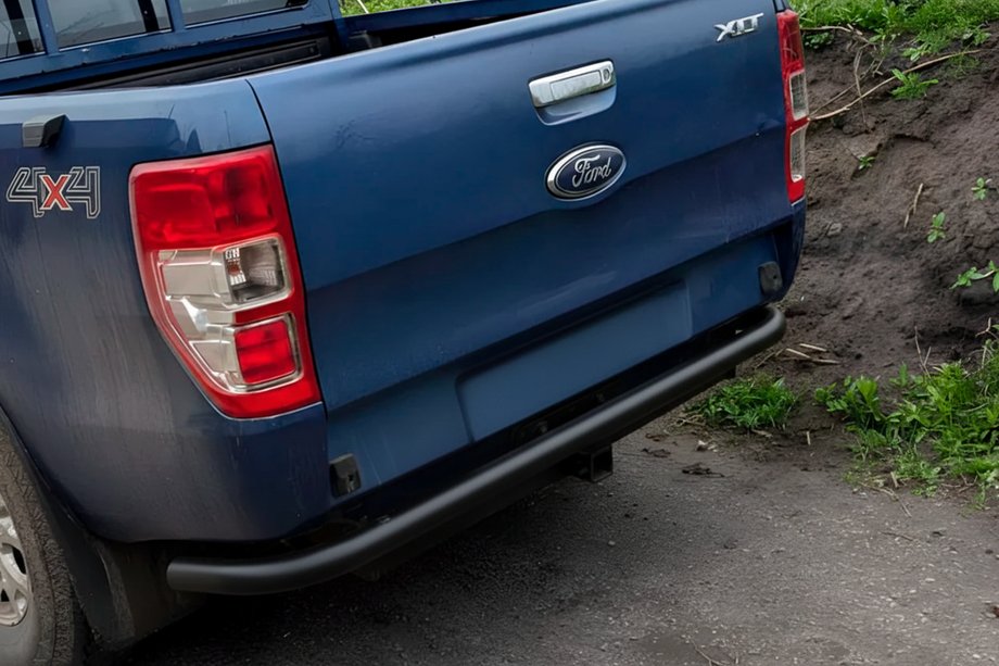 Ford Ranger 2011–2022 Heckschutz AK005 Black (2011-2018, Edelstahl) Image
