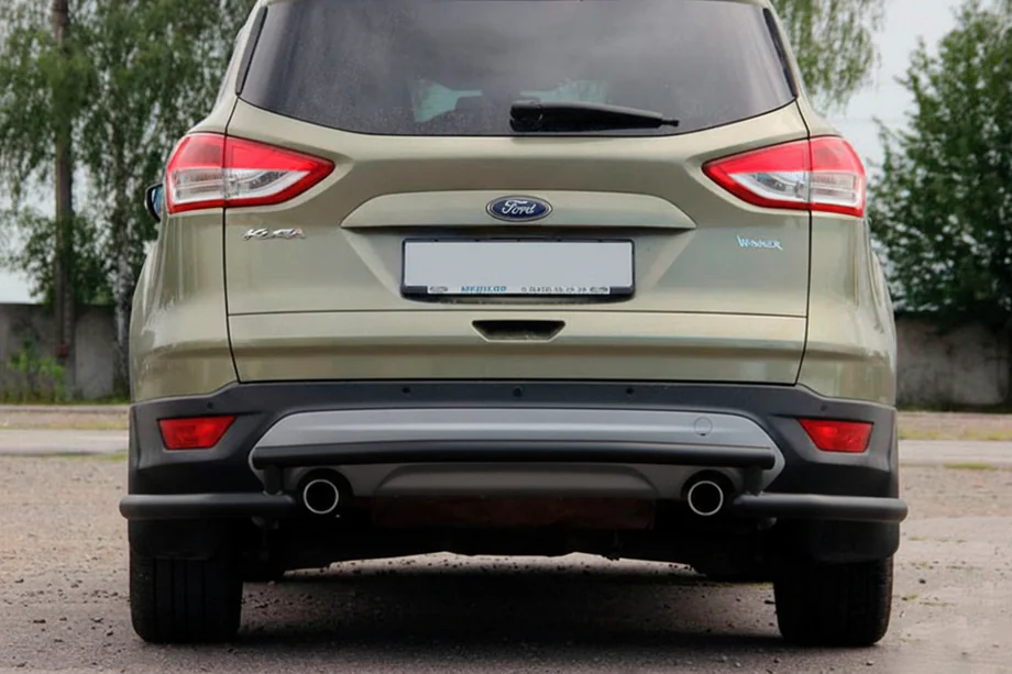 Ford Kuga/Escape 2013-2019 Heckbügel AK002-3 Schwarz (Edelstahl) Image