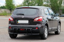 Nissan Qashqai 2007-2010 Heckbügel AK011 Schwarz (Edelstahl) Foto 2