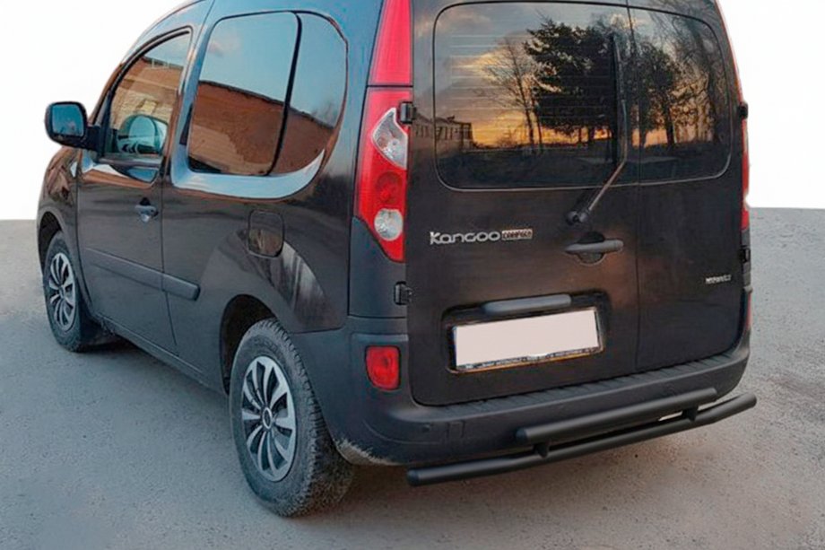Mercedes Citan 2013-2021 Heckbügel AK002-2 Schwarz (Edelstahl) Image
