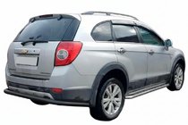Chevrolet Captiva 2006-2019 Heckschutz AK005 Schwarz (Edelstahl) Foto 3