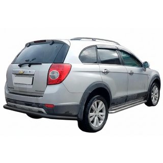 Heckschutz AK005 Schwarz (Edelstahl) Chevrolet Captiva 2006-2019 Foto 3
