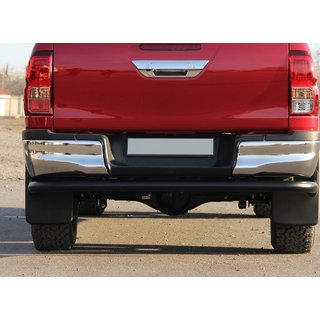Hinterer Überrollbügel AK005-2 Schwarz (Edelstahl) Toyota Hilux 2015- Foto 2