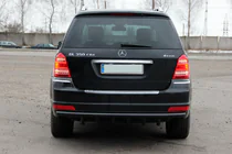 Mercedes GL class X164 2006-2012 Heckbügel AK-style Schwarz (Edelstahl) Foto 1