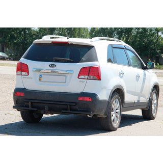 Heckbügel AK002-2 Schwarz (Edelstahl) Kia Sorento II XM 2009-2014 Foto 4