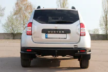 Dacia Duster 2008-2018 Heckbügel AK005-Special Black (Edelstahl) Foto 2