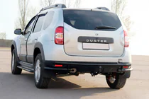 Dacia Duster 2008-2018 Heckbügel AK005-Special Black (Edelstahl) Foto 3