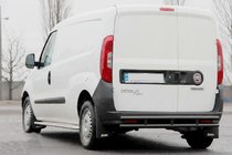 Opel Combo 2012-2018 Hinterer Überrollbügel AK002/1-Doppel Black (Edelstahl) Foto 2