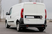 Opel Combo 2012-2018 Hinterer Überrollbügel AK005/2-Doppel Black (Edelstahl) Foto 2