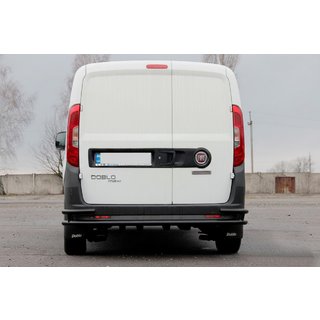 Hinterer Überrollbügel AK005/2-Doppel Black (Edelstahl) Opel Combo 2012-2018 Foto 1