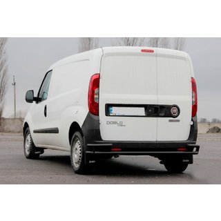 Hinterer Überrollbügel AK005/2-Doppel Black (Edelstahl) Opel Combo 2012-2018 Foto 2