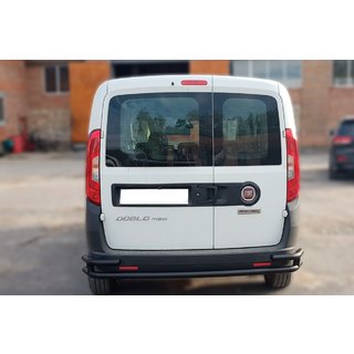 Hinterer Überrollbügel AK005/2-Doppel Black (Edelstahl) Foto 2