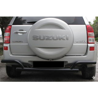 Heckschutz AK005-2 Schwarz (Edelstahl) Suzuki Grand Vitara 2005-2017