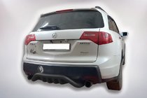 Acura MDX 2007-2013 Heckschutzbügel B1-47 Schwarz (Edelstahl) Foto 4