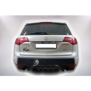 Heckschutzbügel B1-47 Schwarz (Edelstahl) Acura MDX 2007-2013 Foto 3