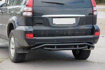 Toyota Land Cruiser Prado 120 2002-2009 Heckschutz AK008-1 Schwarz Foto 5