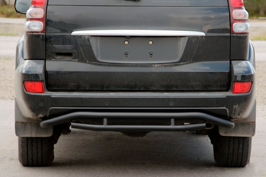 Toyota Land Cruiser Prado 120 2002-2009 Heckschutz AK008-1 Schwarz Image