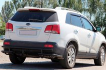 Kia Sorento II XM 2009-2014 Heckbügel AK003-2 Schwarz (Edelstahl) Foto 3