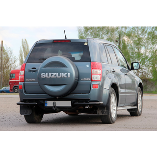 Heckschutz AK005-3 Schwarz (Edelstahl) Suzuki Grand Vitara 2005-2017 Foto 3