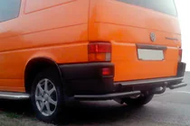 Volkswagen T4 Caravelle/Multivan 1990–2003 Heckbügel AK003-2 Schwarz (Edelstahl) Foto 3