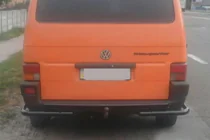 Volkswagen T4 Caravelle/Multivan 1990–2003 Heckbügel AK003-2 Schwarz (Edelstahl) Foto 1