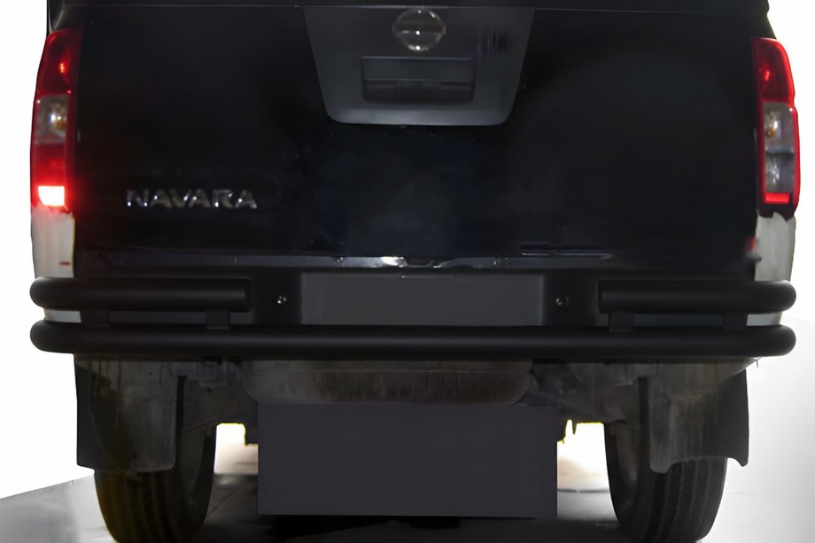 Nissan Navara 2006-2015 Heckschutz AK005-3 Schwarz (Edelstahl) Image