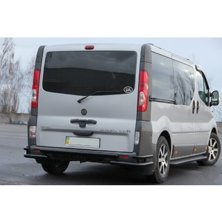 Heckschutz AK-Special Black (Edelstahl) Opel Vivaro 2001–2015 Foto 2