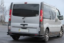 Renault Trafic 2001–2015 Heckschutz AK-Special Black (Edelstahl) Foto 5