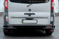Renault Trafic 2001–2015 Heckschutz AK-Special Black (Edelstahl) Foto 6